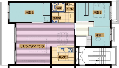 岸本邸　改装図面