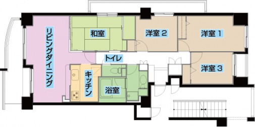 奥山邸港北ニュータウンイオ改築前