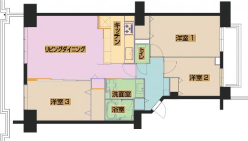 エステガーデンセ北1004谷藤改築後