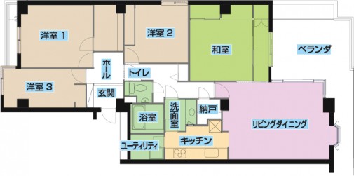 港北ファミールハイツ森脇改築前